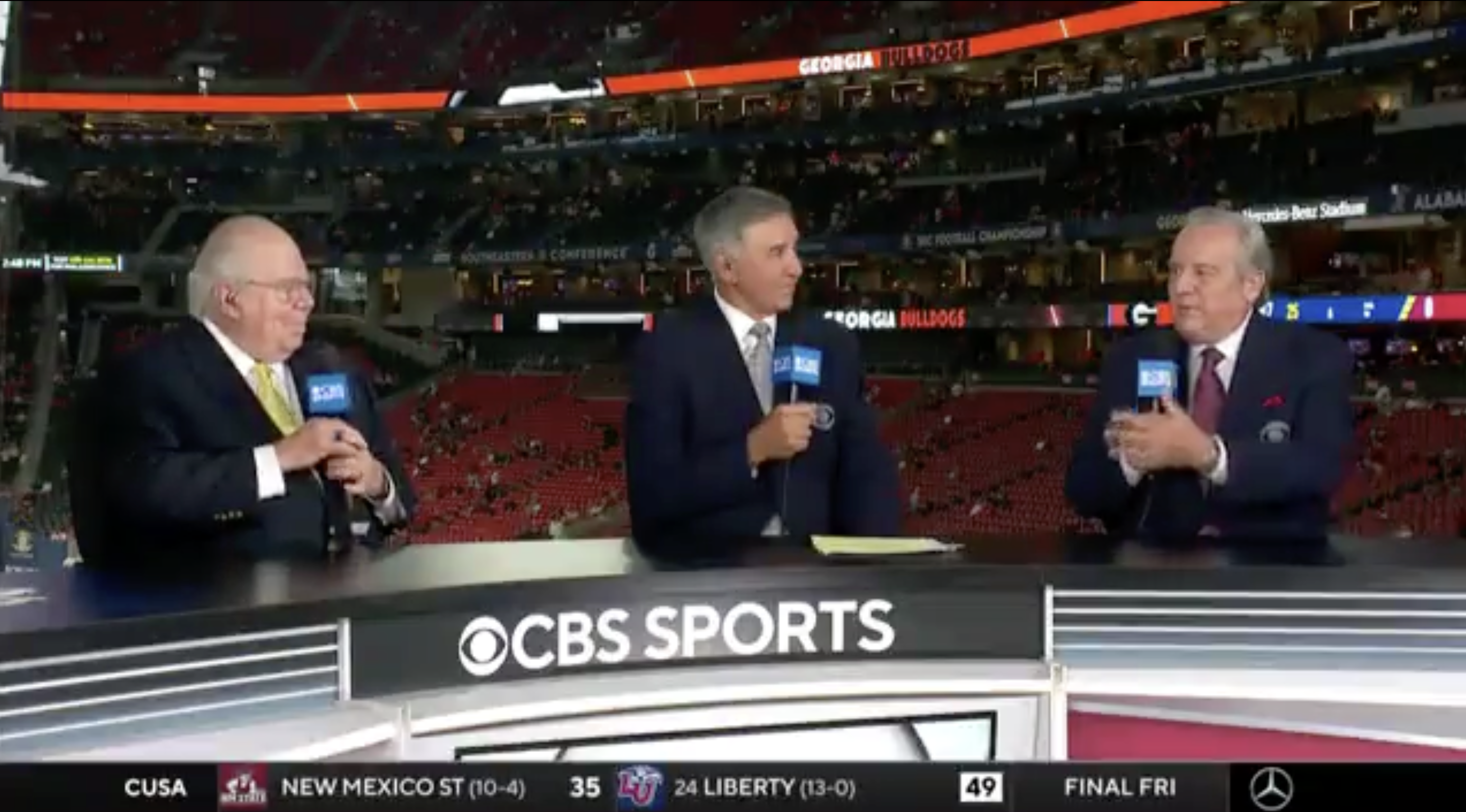 Gary Danielson, Verne Lundquist and Brad Nessler reflect on 'SEC on CBS'